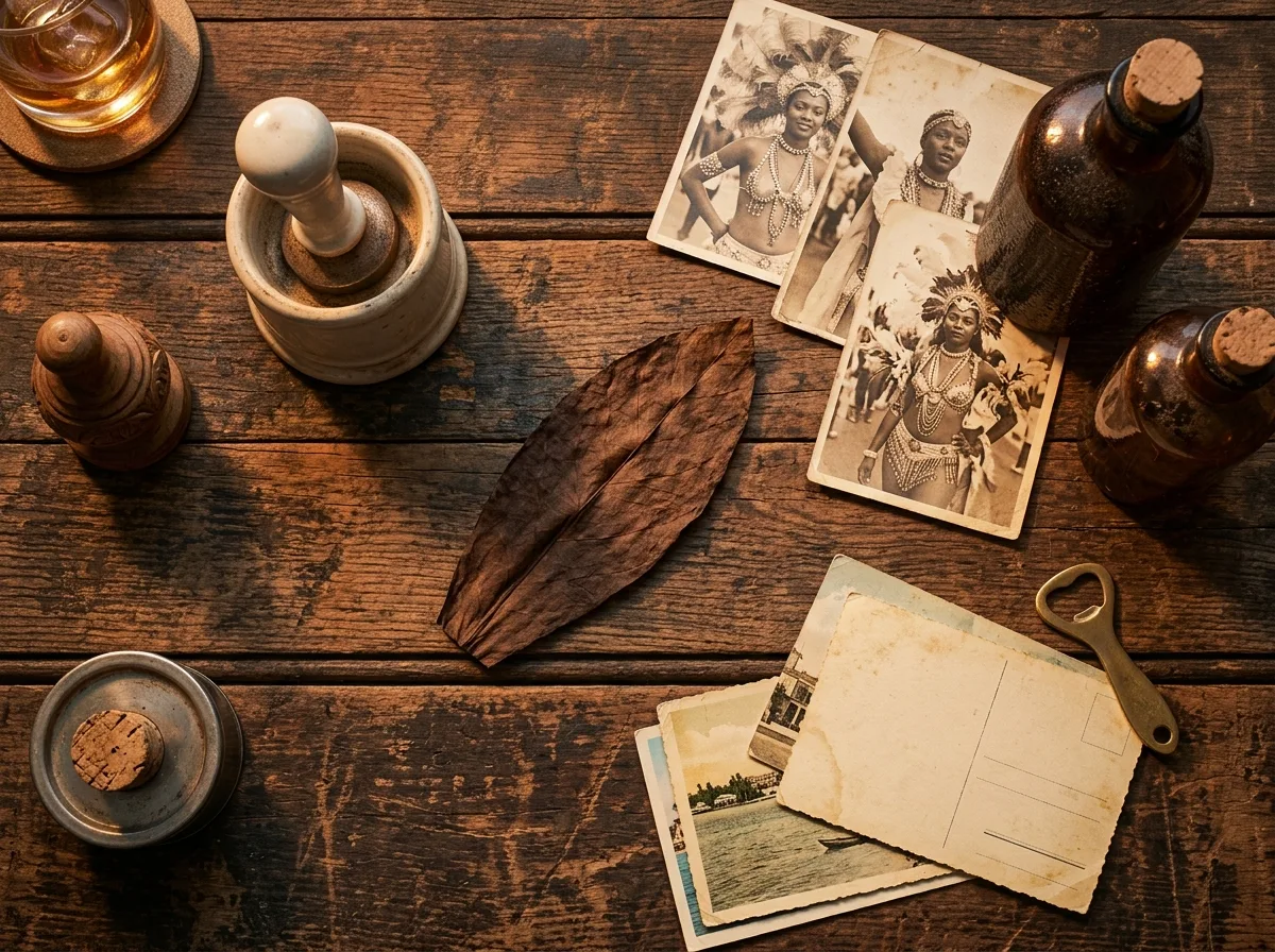 Registre colonial mentionnant les premières feuilles blunt